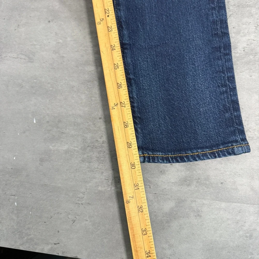 American Eagle Jeans Mens 30x30 Skinny Airflex+ Tencel Dark Vintage Whiskered
